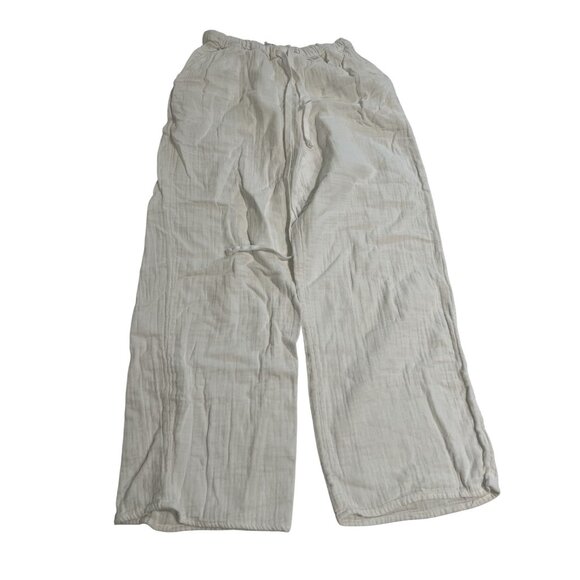 Little Moon Aritzia Sail Pant in White - Picture 1 of 8
